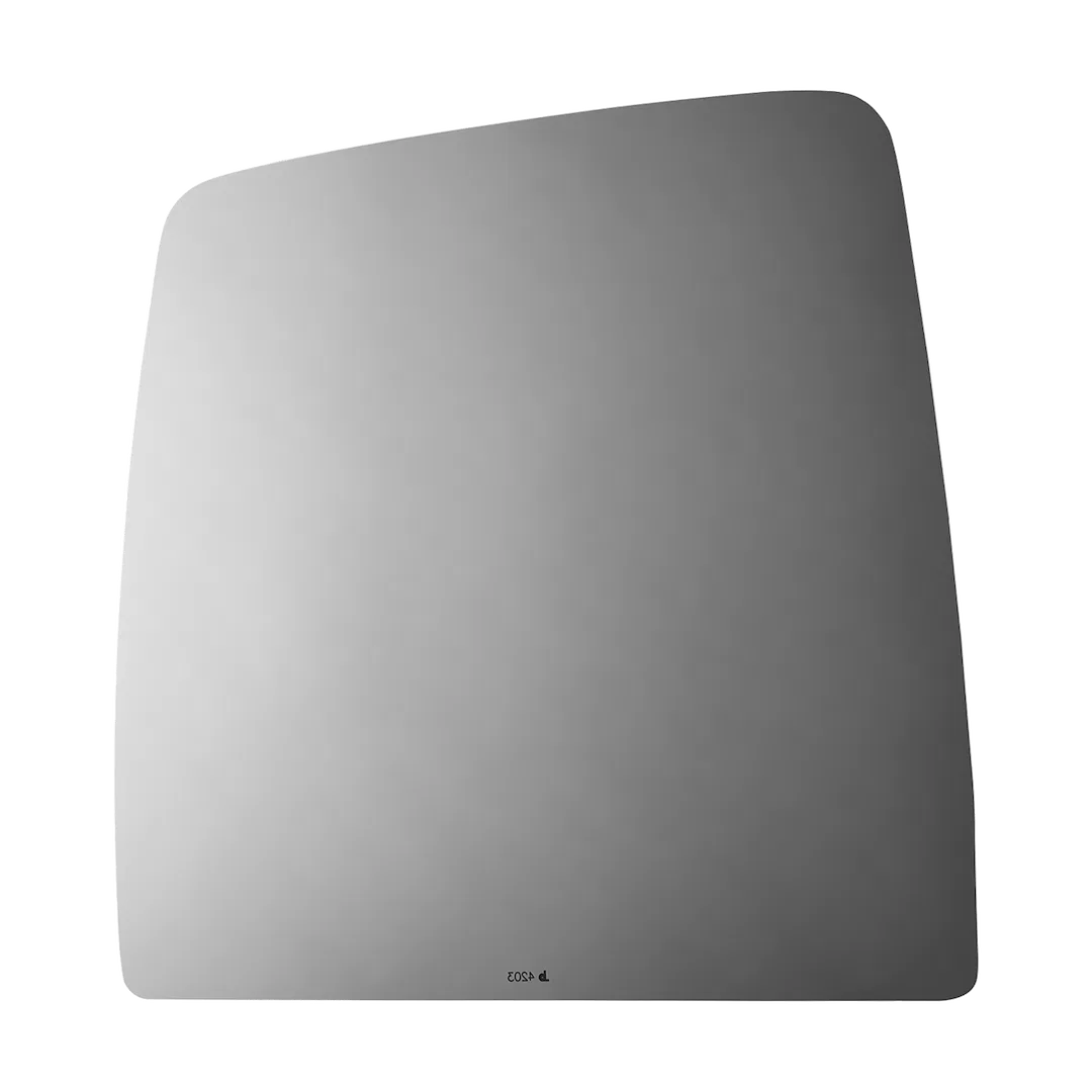 4203 – BURCO MIRROR Exterior Mirror Glass, OE Replacement Towing Mirror Non-Heated Without Turn Sign - view 2